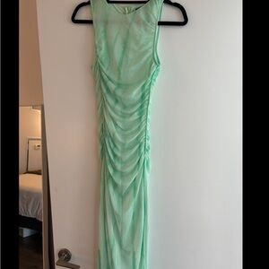 Mint Green Sleeveless Dress